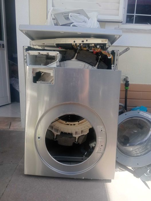 Peças Máquina de Lavar Roupa Bosch Serie 6 ( Cor prateada )