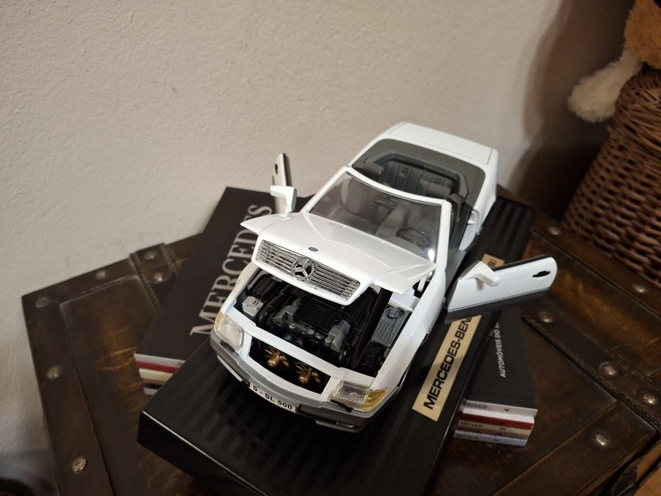 Mercedes 500 Sl escala 1/18