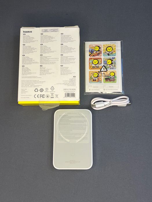павербанк Baseus Magnetic Mini Air 6000mAh 20W, Power Bank, повербанк, зовнішній акумулятор