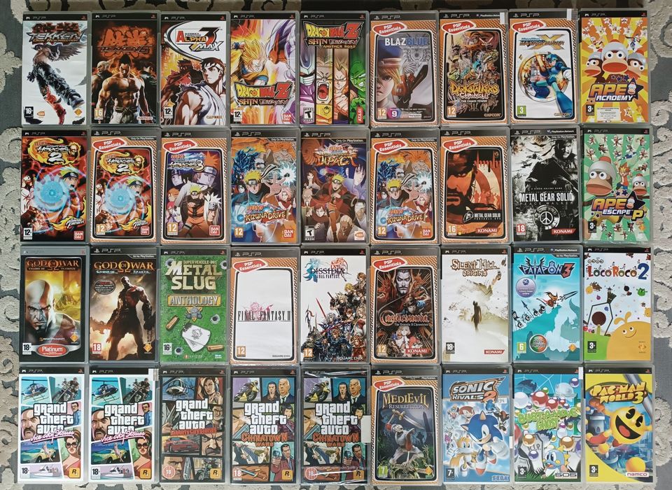 Jogos para PSP portable - cada 2€ Carnaxide E Queijas • OLX Portugal