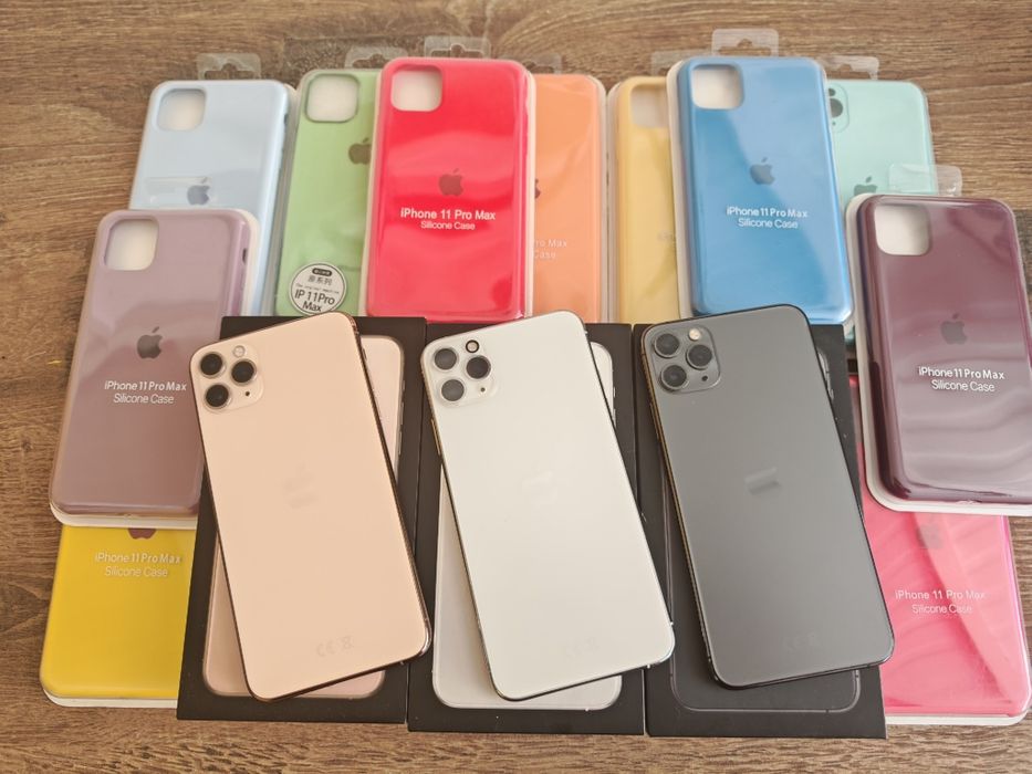iPhone 11 Pro Max 64GB Gold/Verde Bom estado Aceito Retomas