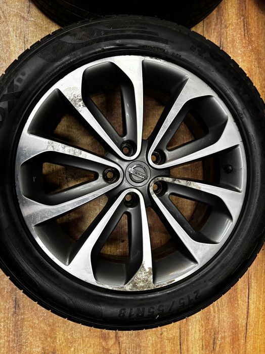 Koła komplet kół felgi Nissan Qashqai 215/55/R18