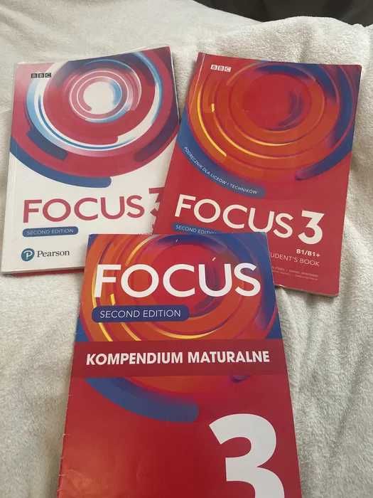 Podrecznik Focus 3 Second Edition+Ćwiczenia