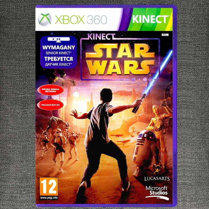 Kinect Star Wars PL Xbox 360 Polski Język Gwiezdne Wojny