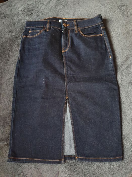 Spódnica długa jeansowa