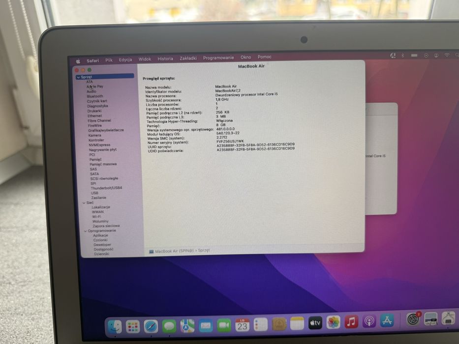 Macbook Air 13 A1466