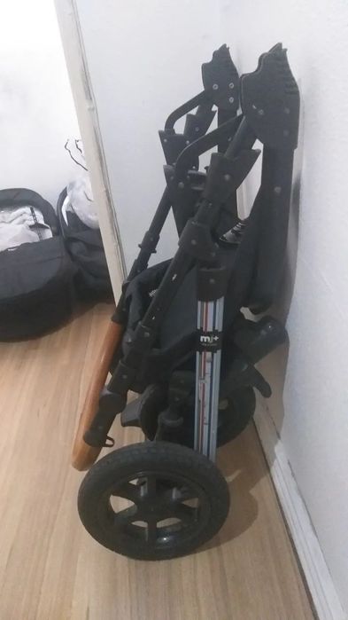 Trio My junior + bebê conforto, alcofa e carro para passeio