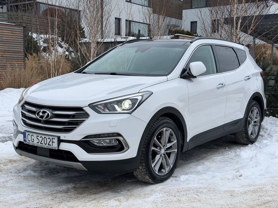 Hyundai Santa Fe Pierwszy właściciel, bezwypadkowy, bogato wyposażony, 4WD