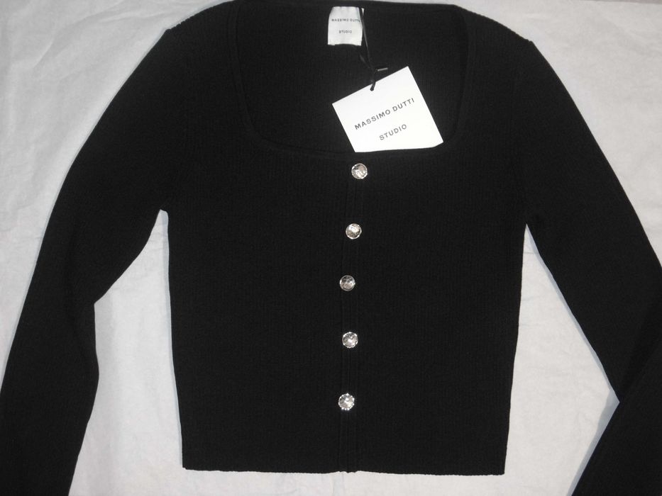 Camisola preta Massimo Dutti Studio