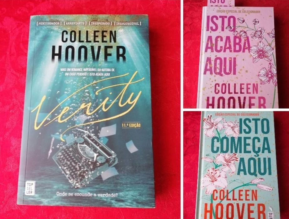 Coleção Colleen Hoover - NOVOS - Desde 7,90€-