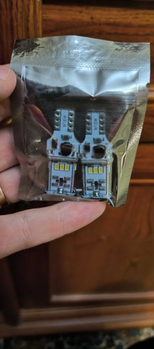 LED лампы W16W, T15, белый