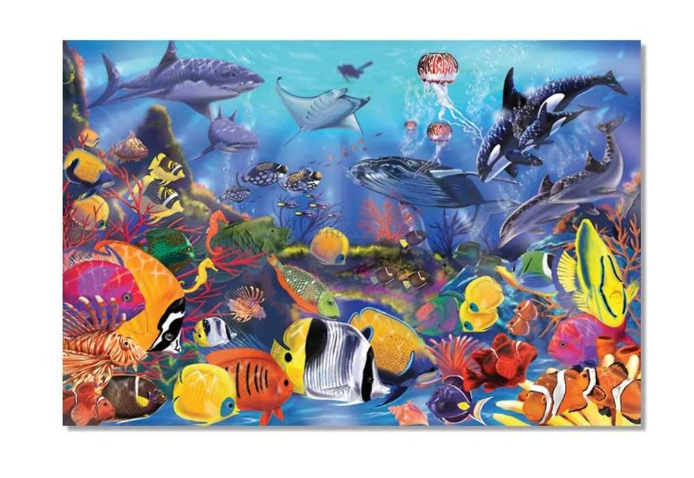 Пазл Melissa&Doug Мега "Водяний світ", 48 елементів