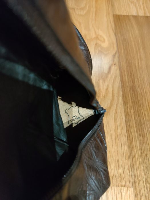 Bota à cavaleiro em pele