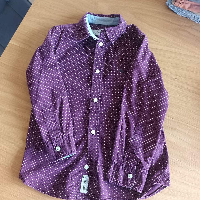 Elegancka koszula chłopięca. Rozmiar 116