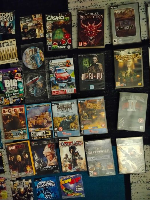 Gry na komputer,pc różne
