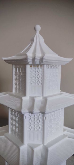 Lampada em forma de pagode