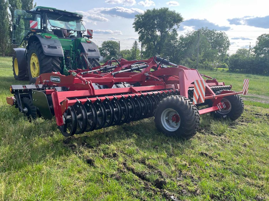 Дисковий лущильник Деметра Дискатор демпферна стійка диск супершарп