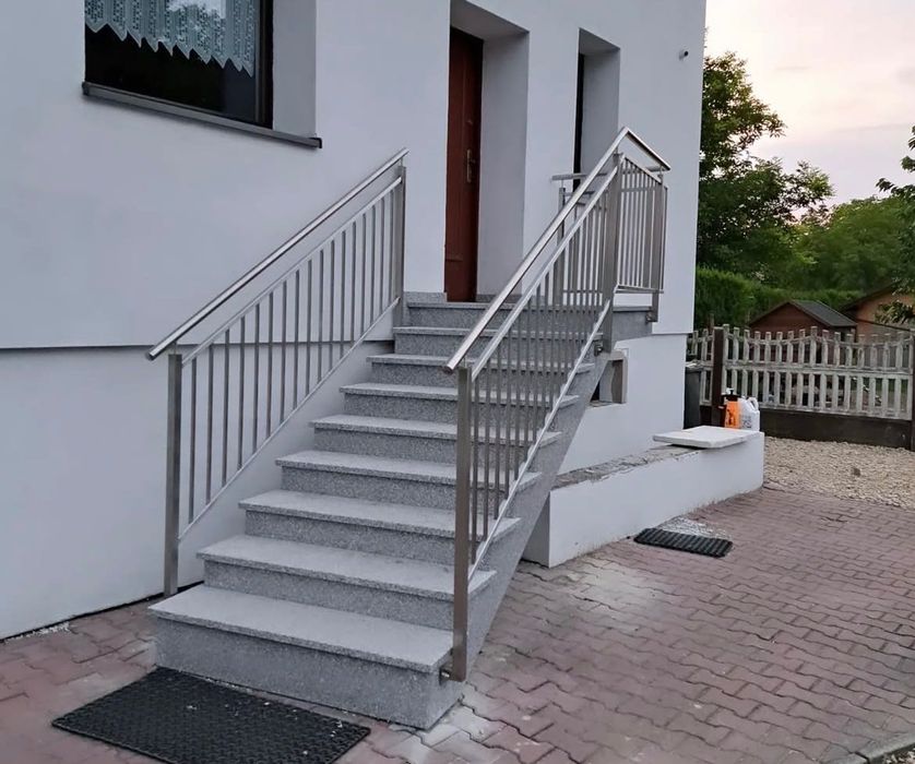 Balustrady, bramy, ogrodzenia, schody