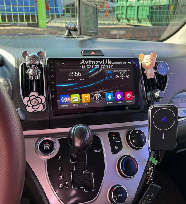 Магнитола SOUL Kia RAY Соул Киа Рэй GPS USB 2 дин Carplay Android 15