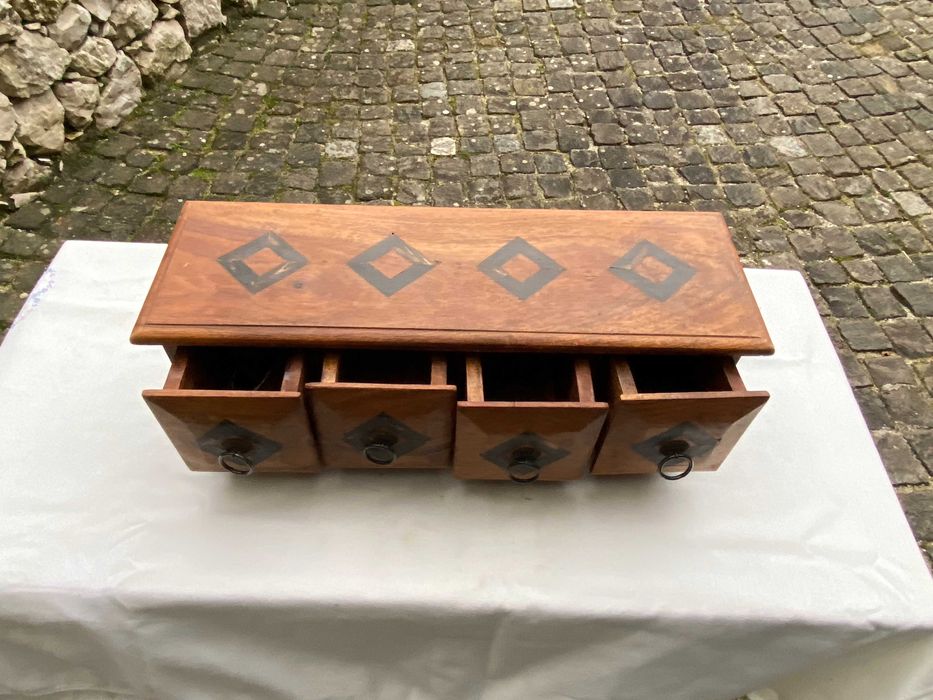 Caixa de madeira massiça Rustica