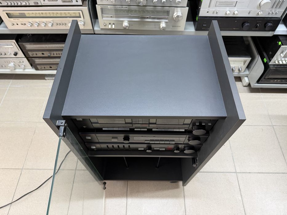 Wieża Grundig w oryginalnej szafce, V1850, T1850, CCF1870 Audio Room