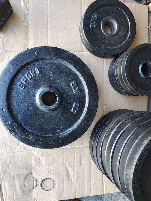 Obciążenie żeliwne olimpijskie zwykłe