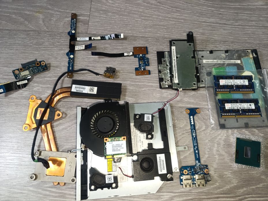 Hp envy m6 1152ER ноутбук разборка