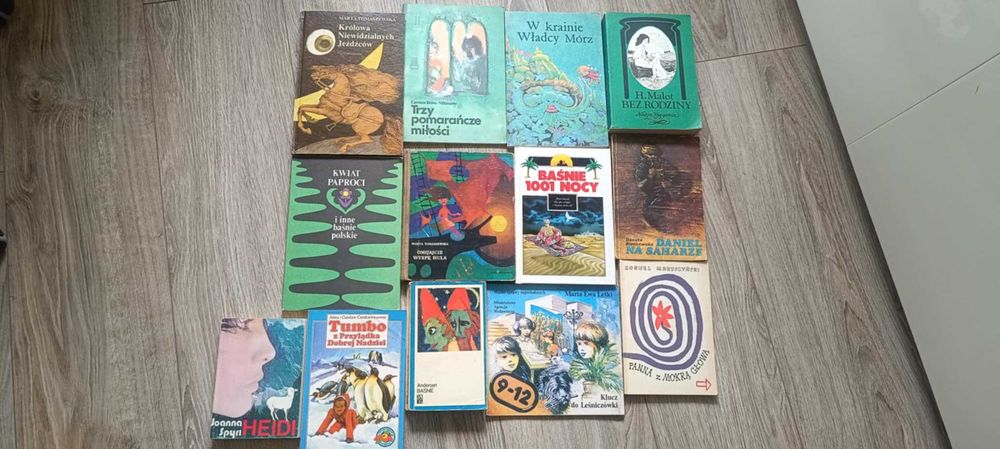 zestaw PAKA książek bajek, opowiadań itp