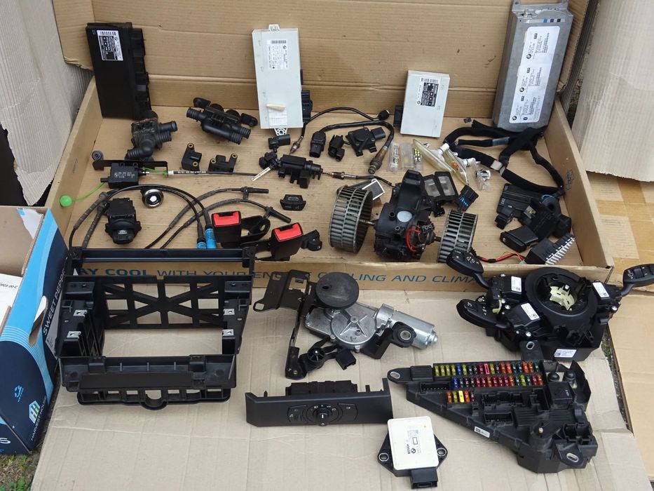 BMW E61 E60 PANEL OGRZEWANIA DMUCHAWA REZYSTOR REGULATOR NAGRZEWNICY LAMPKA CZUJNIK SONDA