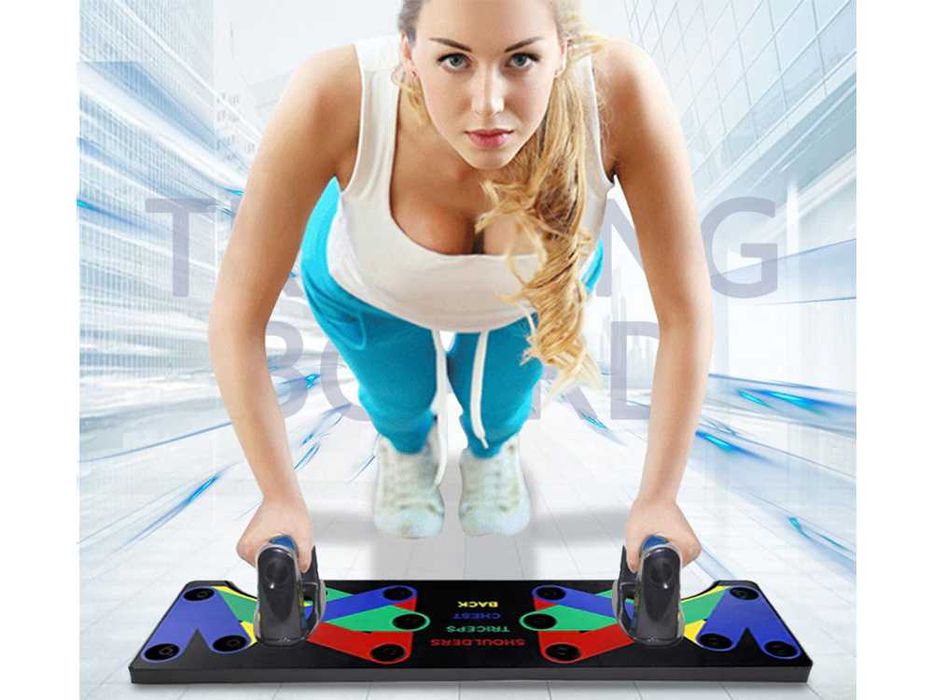 Deska uchwyty do pompek ćwiczeń push pompki 14w1