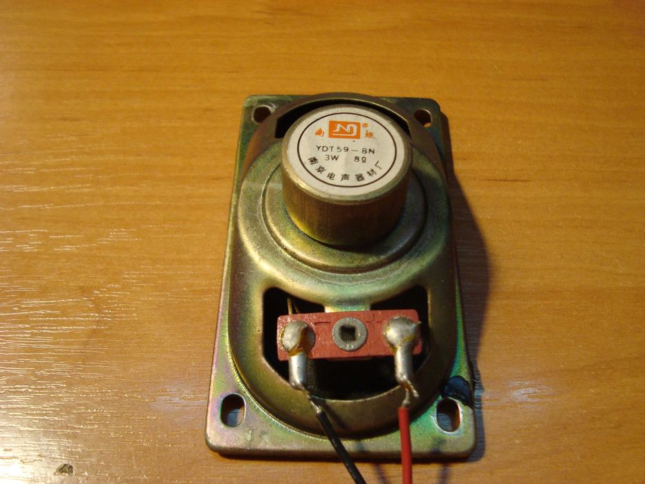 Излучатель звука для квартирного звонка YDT59-8N 3Вт 8Ом размер50Х90мм