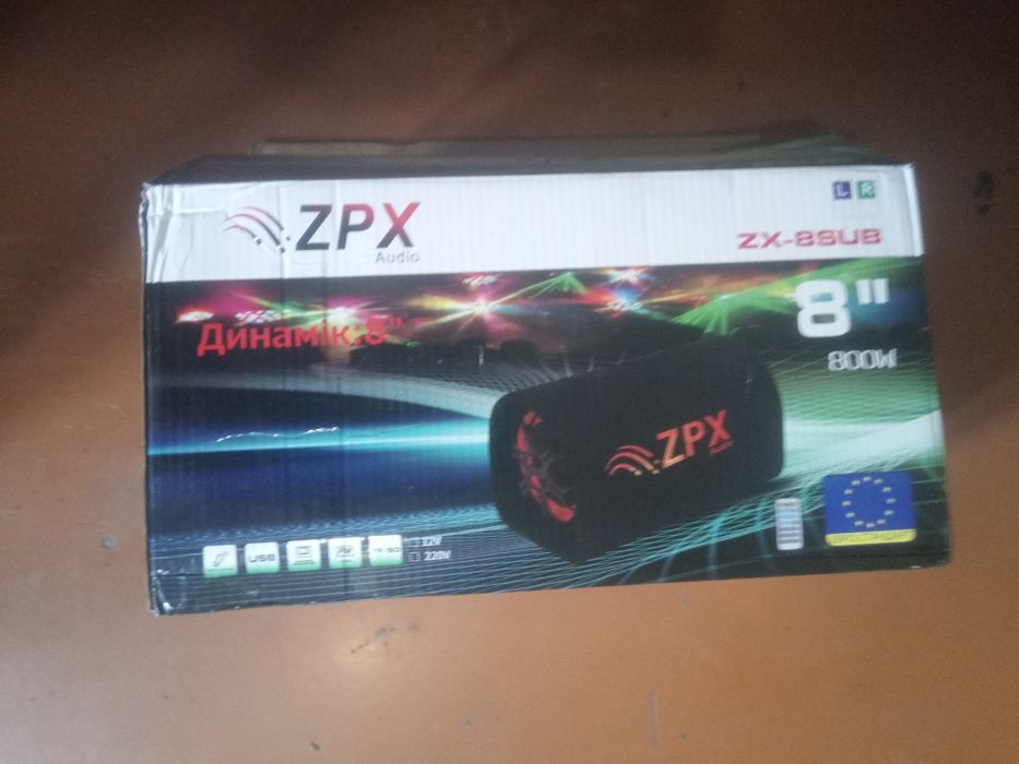 активный сабвуфер zpx - Купить запчасти для транспорта БУ и новые