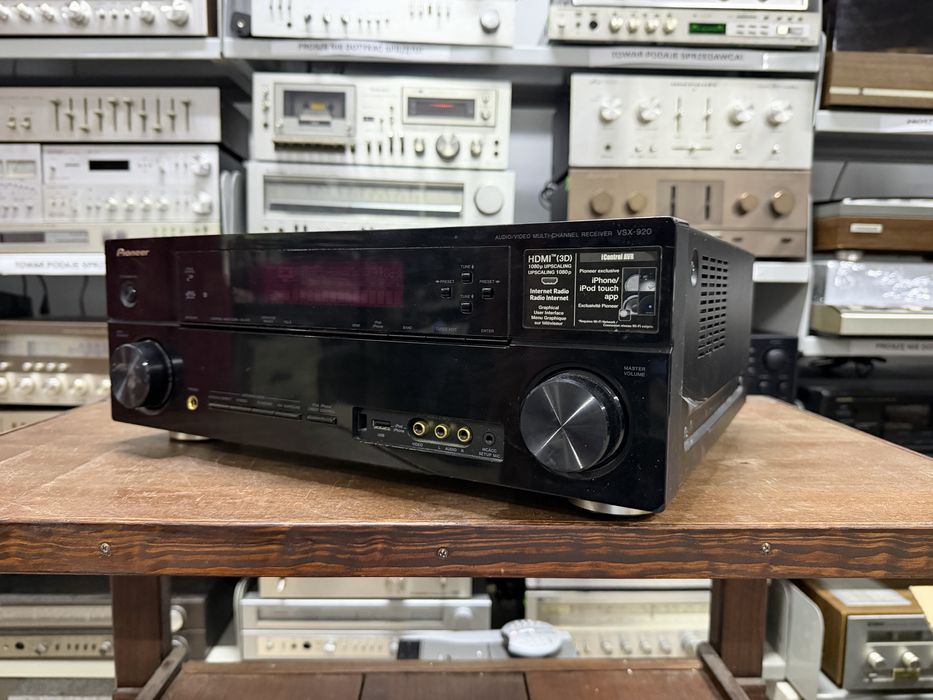 ‼️ Pioneer VSX-920 uszkodzony amplituner kina domowego, Audio Room