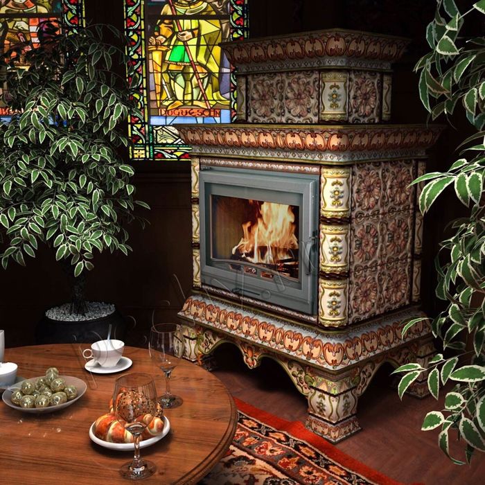 Изразцовые камины, печи из изразцов, изразцы Одесса