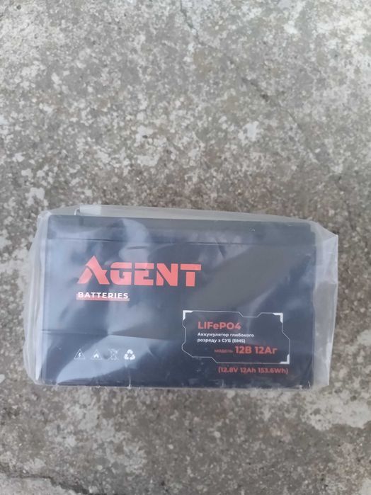 Акумуляторна батарея Agent 12.8V 12Ah LiFePO4