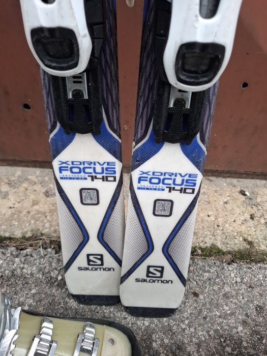 Zestaw damski narty Salomon 140 cm Buty 37