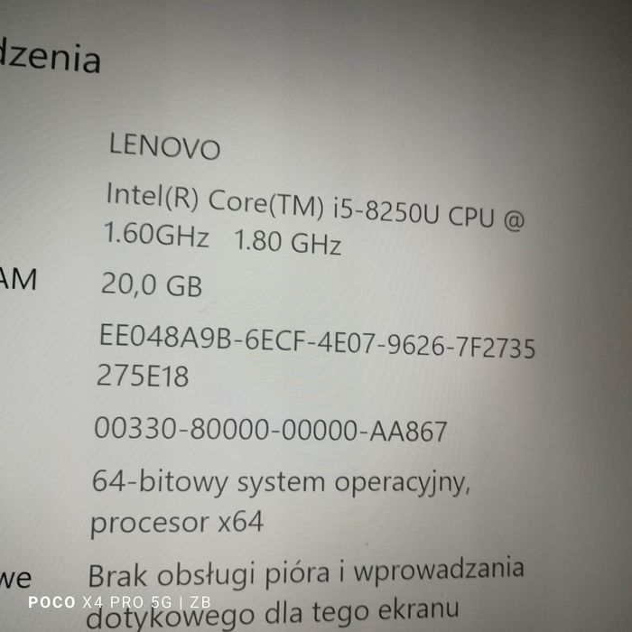 Sprzedam płytę główną laptop Lenovo idecopad 330