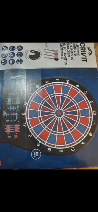 Tarcza elektroniczna dart crivit