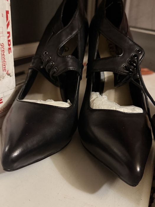 Туфли модельные 37р-р, натуральная кожа