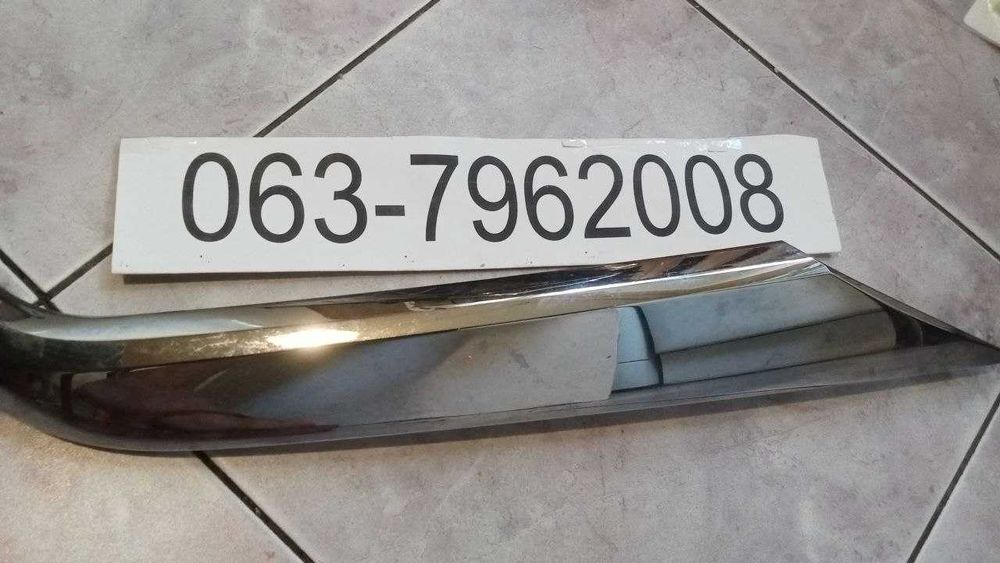 хром накладка чайка бампер передний 6202A1900 nissan leaf 18-22