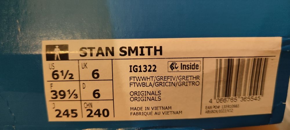 Adidas stan Smith r39 1/3