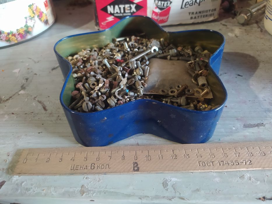 Метизы винты разных размеров от м3