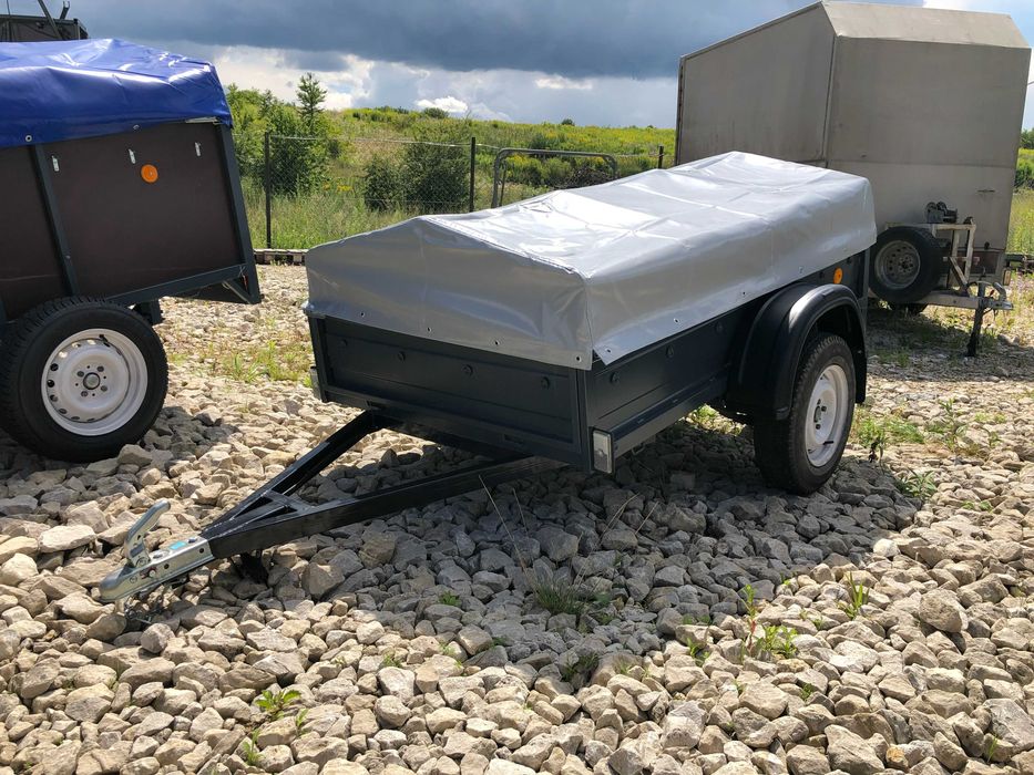 Легковий прицеп розміром: 2м на 1,2м борт 30см ПАЛИЧ одновісний метал ...