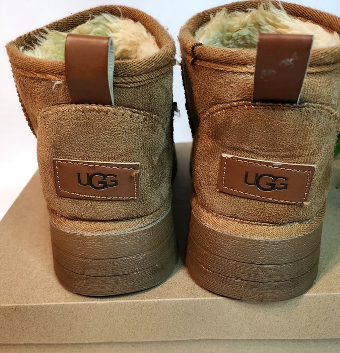 Buty zimowe na platformie śniegowce damskie 38