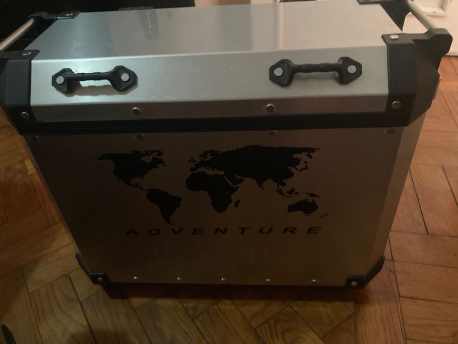 Vendo 3 malas originais de alumínio Bennelli TRK 502x
