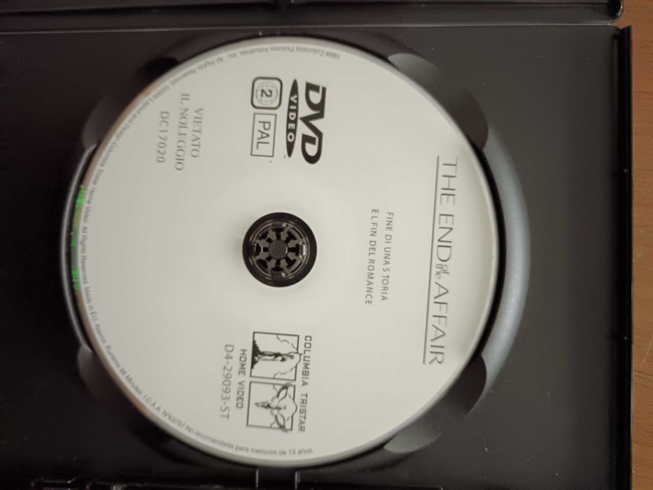 filme dvd original - o fim da aventura