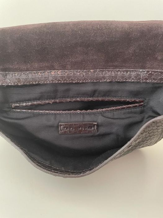 Mala de senhora em pele.