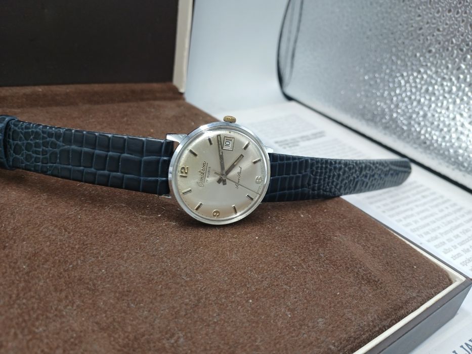 Zegarek omikron mechaniczny Swiss
