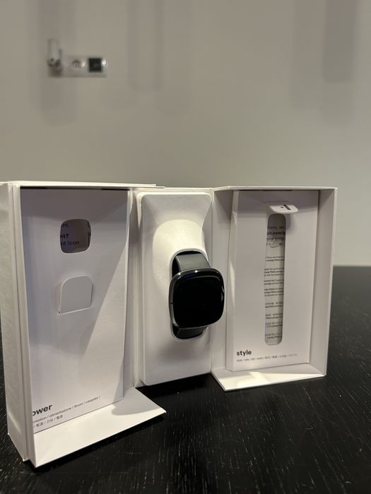 Fitbit Sense Advanced Smartwatch Monitoruj Zdrowie Serca Idealny Stan