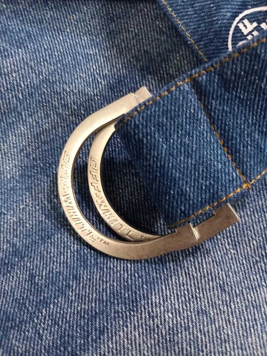 Spodenki jeans Off White rozmiar L